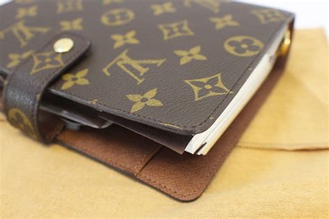 louis vuitton agenda mm monogram|louis vuitton 6 ring agenda.